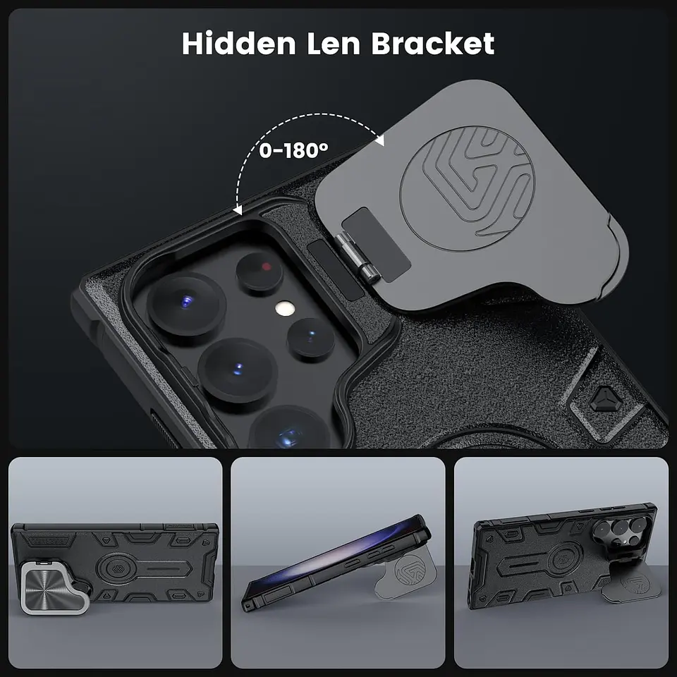 Carcasa Para S24 Ultra Nillkin Armor Shield Militar 5