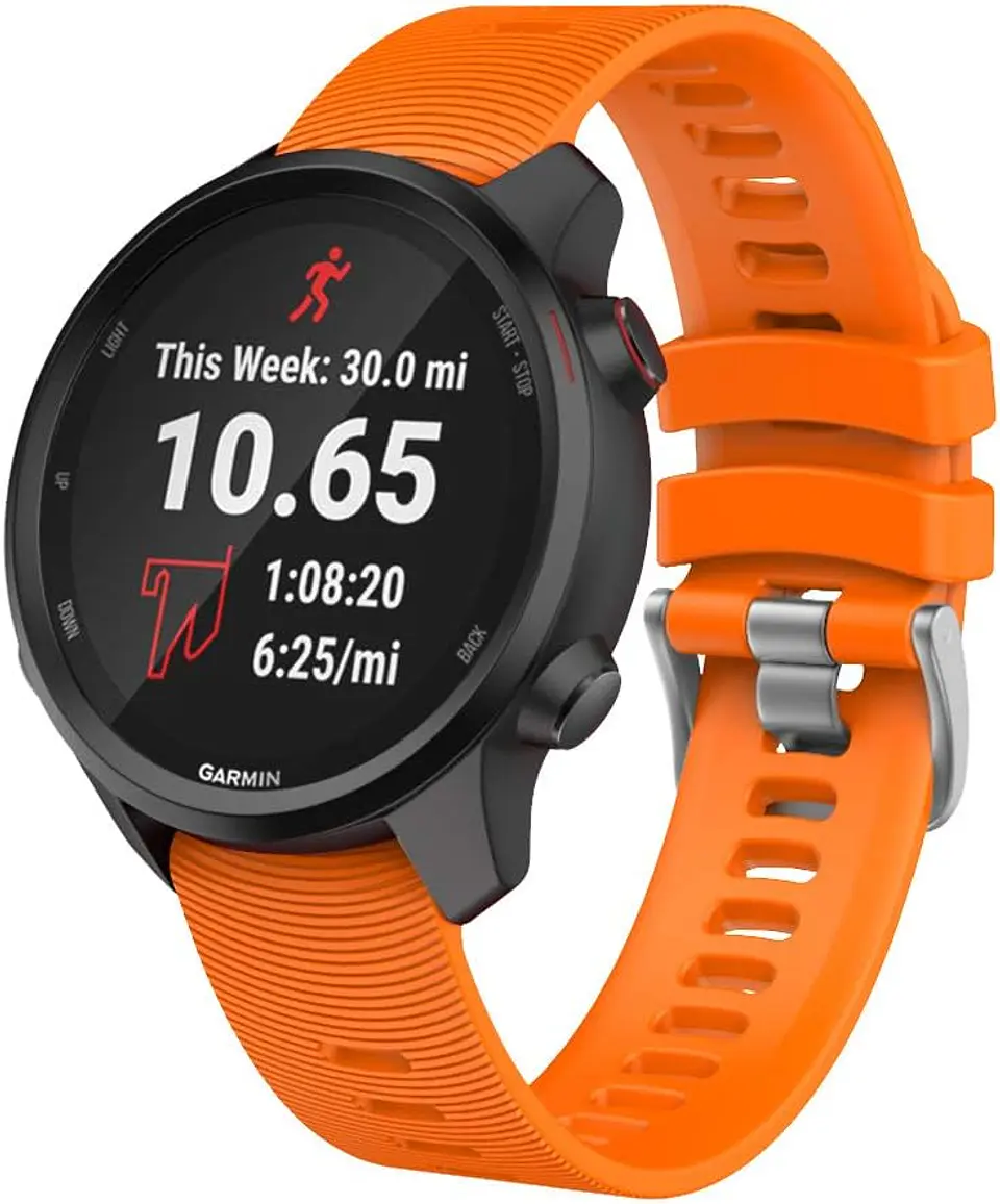 Correa Silicona Para Garmin Forerunner Vivoactive Music 20mm 3