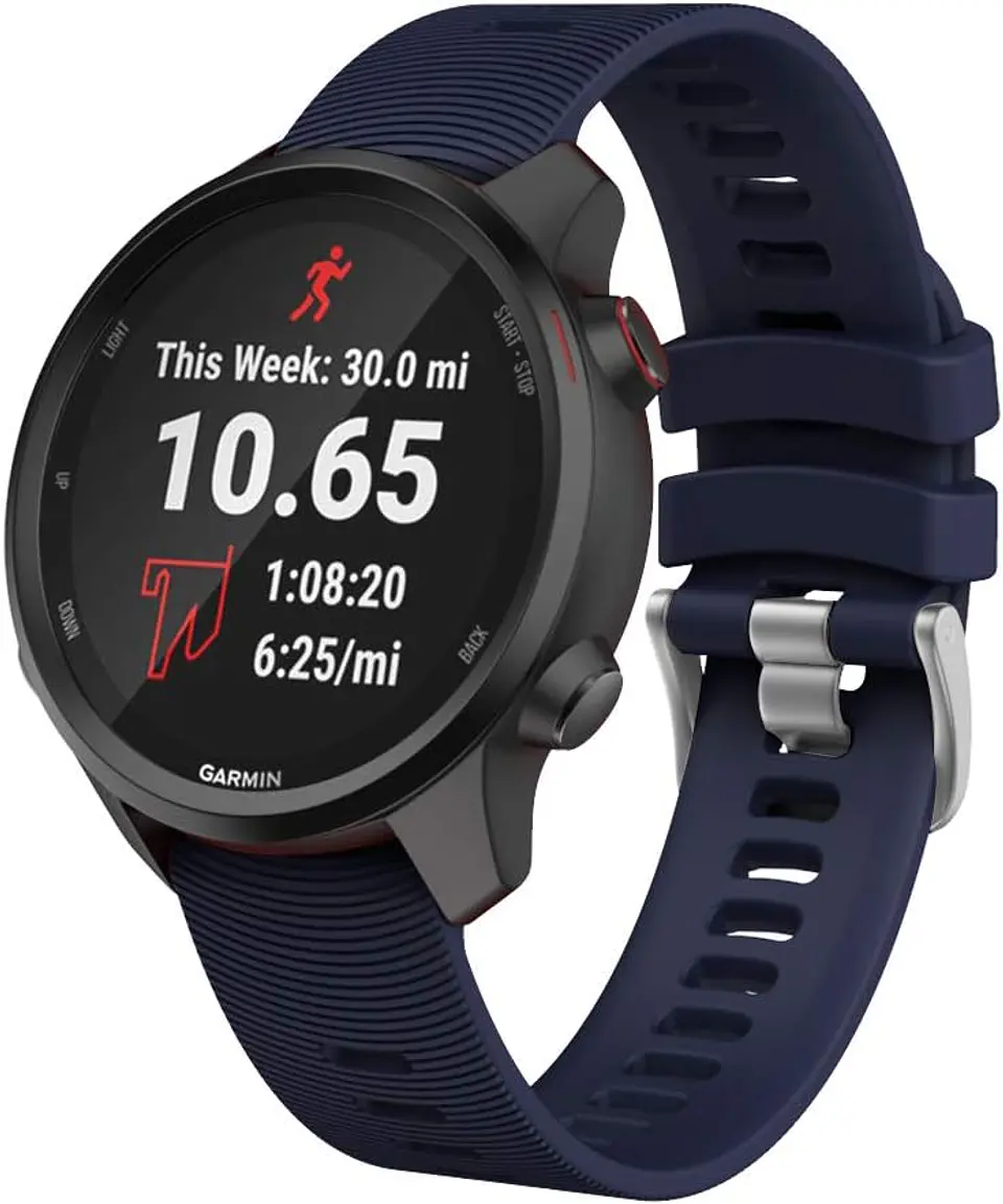 Correa Silicona Para Garmin Forerunner Vivoactive Music 20mm 5