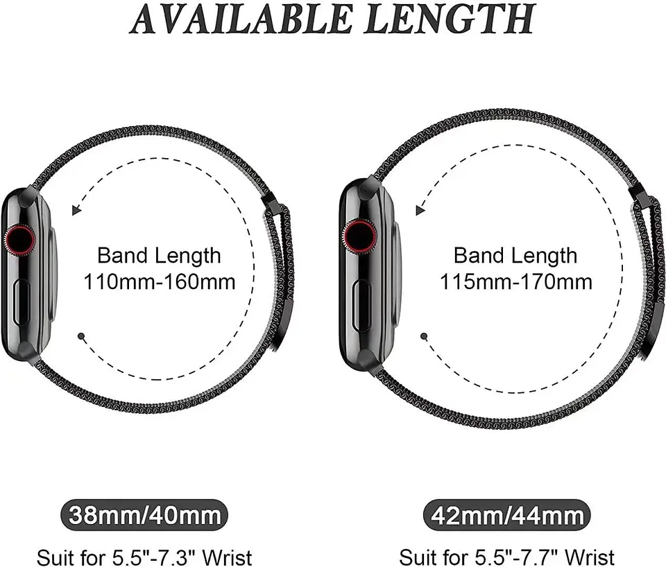 Correa Metálica Magnética para Apple Watch  3