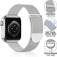 Correa Metálica Magnética para Apple Watch  - Miniatura 4