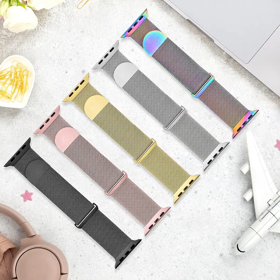 Correa Metálica Magnética para Apple Watch  2