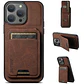 Carcasa Cuero Para iPhone Más Billetera - Miniatura 2