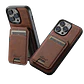 Carcasa Cuero Para iPhone Más Billetera - Miniatura 1