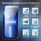 Pack 3 Láminas Vidrio Para iPhone 14 / Plus / Pro / Pro Max - Miniatura 4