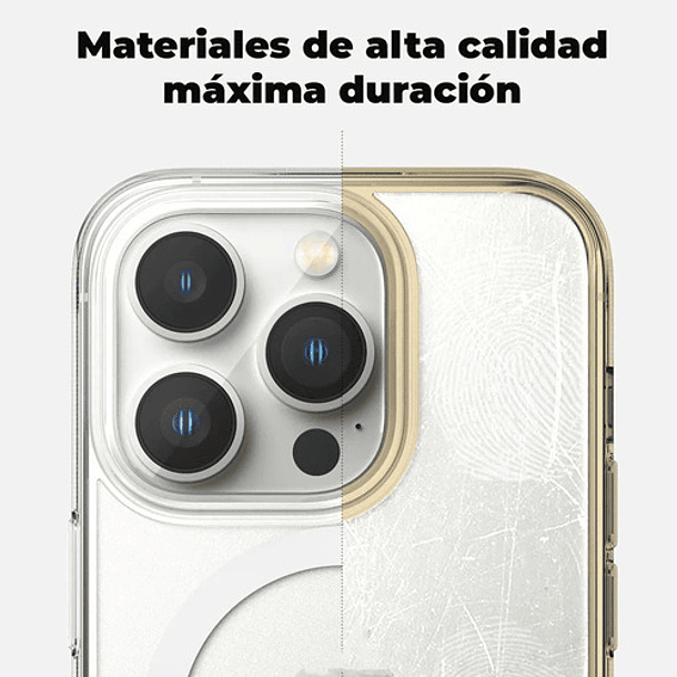 Kit Carcasa compatible Magsafe Para iPhone 14 Pro + Lamina Hidrogel 8