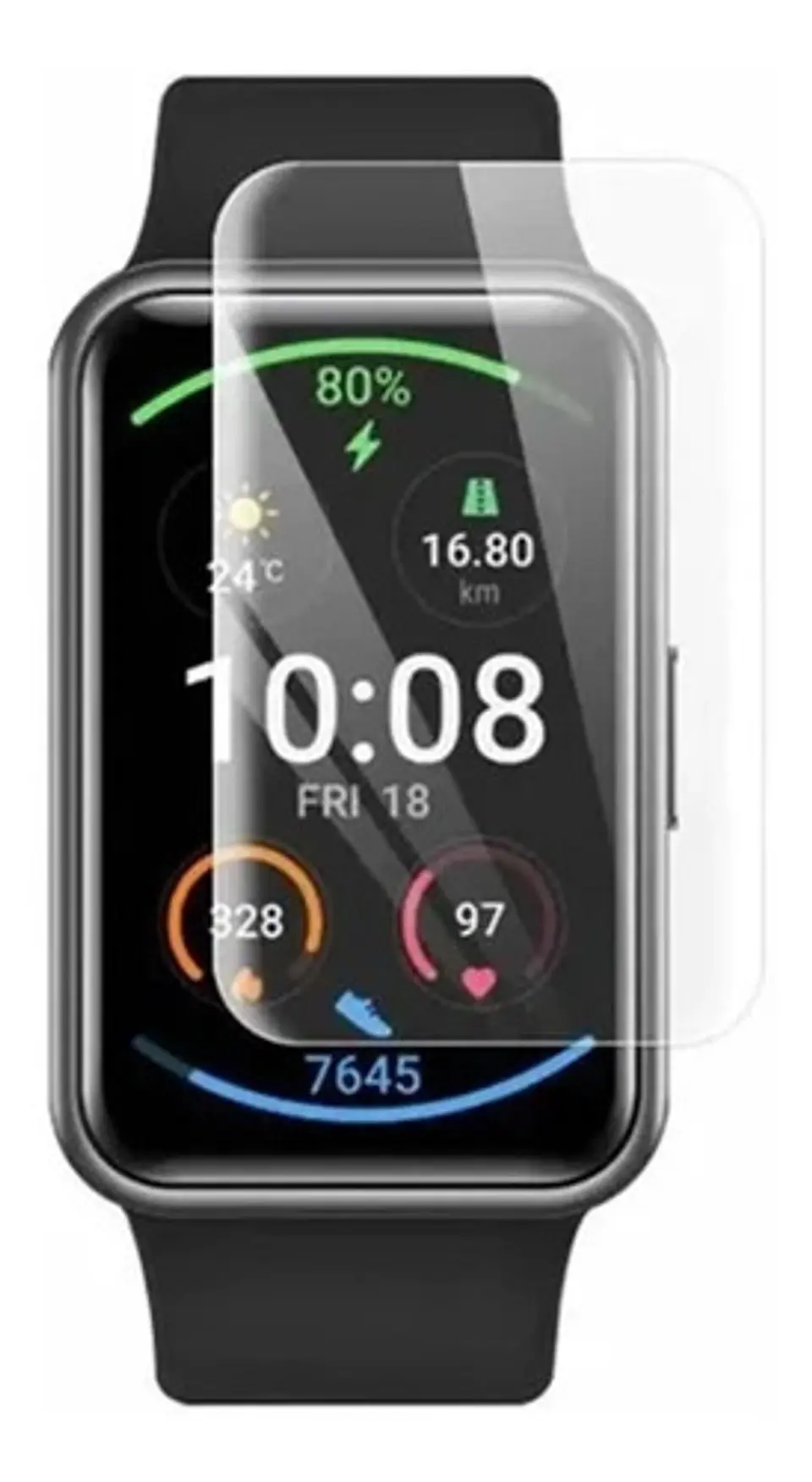 Lamina Protector Hidrogel Para Huawei Watch Fit Active 6 Un 1