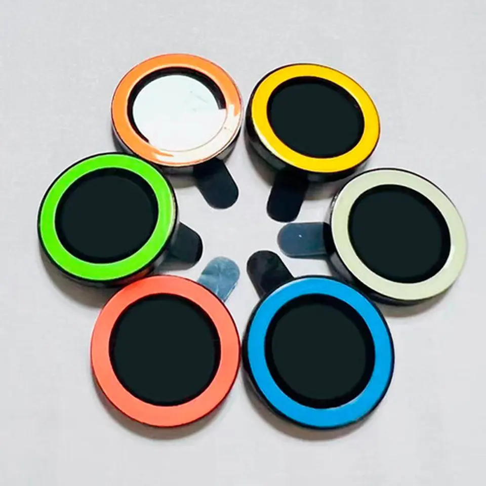 Vidrio Protector Camara Multi Color Para iPhone 11 12 13 14 7