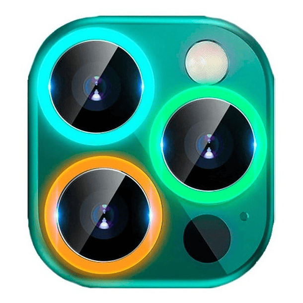 Vidrio Protector Camara Multi Color Para iPhone 11 12 13 14 8