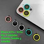 Vidrio Protector Camara Multi Color Para iPhone 11 12 13 14 13