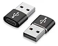 Adaptador Usb A Usb Tipo C Otg Para Macbook Notebook Auto - Miniatura 2