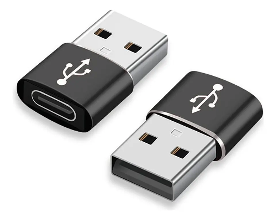 Adaptador Usb A Usb Tipo C Otg Para Macbook Notebook Auto 2