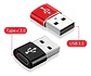 Adaptador Usb A Usb Tipo C Otg Para Macbook Notebook Auto - Miniatura 4