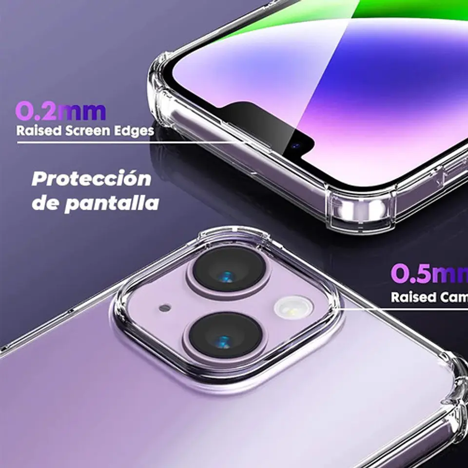 Carcasa Para iPhone 15 / 15 Pro Anti Golpes Reforzada 2