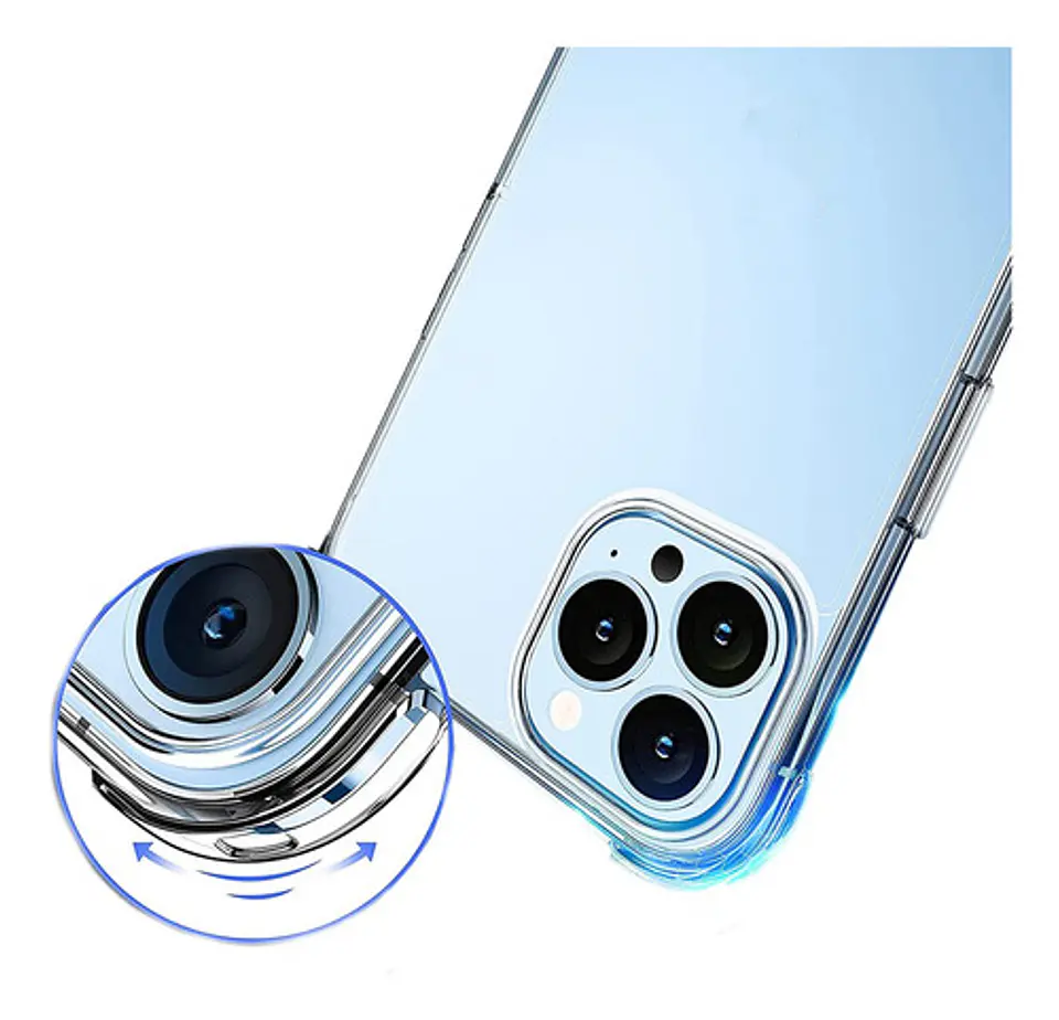 Carcasa Para iPhone 15 / 15 Pro Anti Golpes Reforzada 11