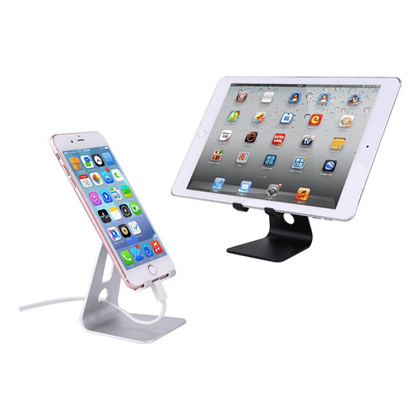 Soporte Para iPad Tablet Escritorio Aluminio Ajustable  3