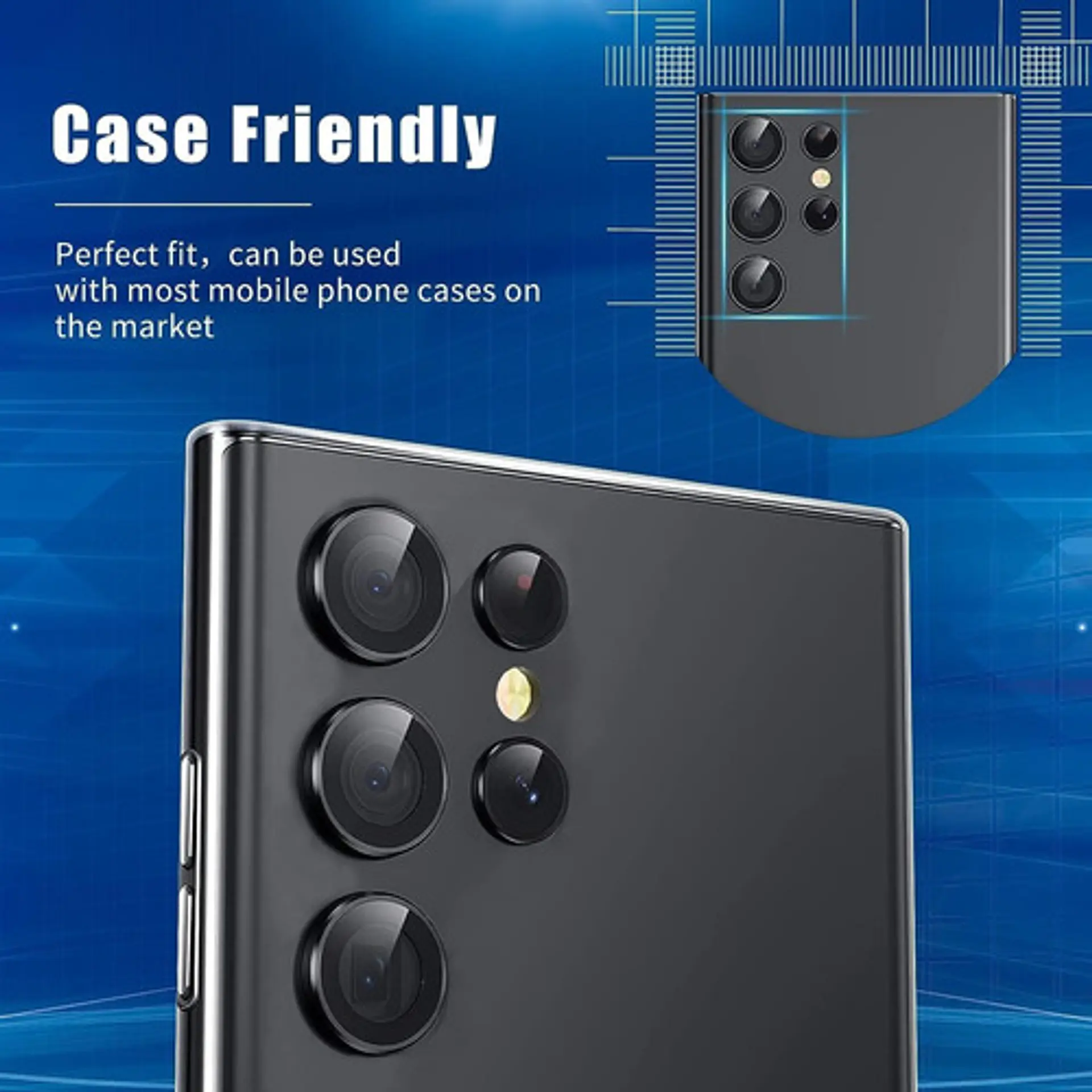 Protector De Camara Para Samsung Aluminio Todos Los Modelos 13