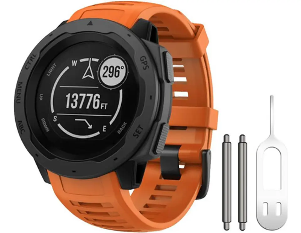 Correa Silicona Para Garmin Instinct Solar Sports Tide Etc 7