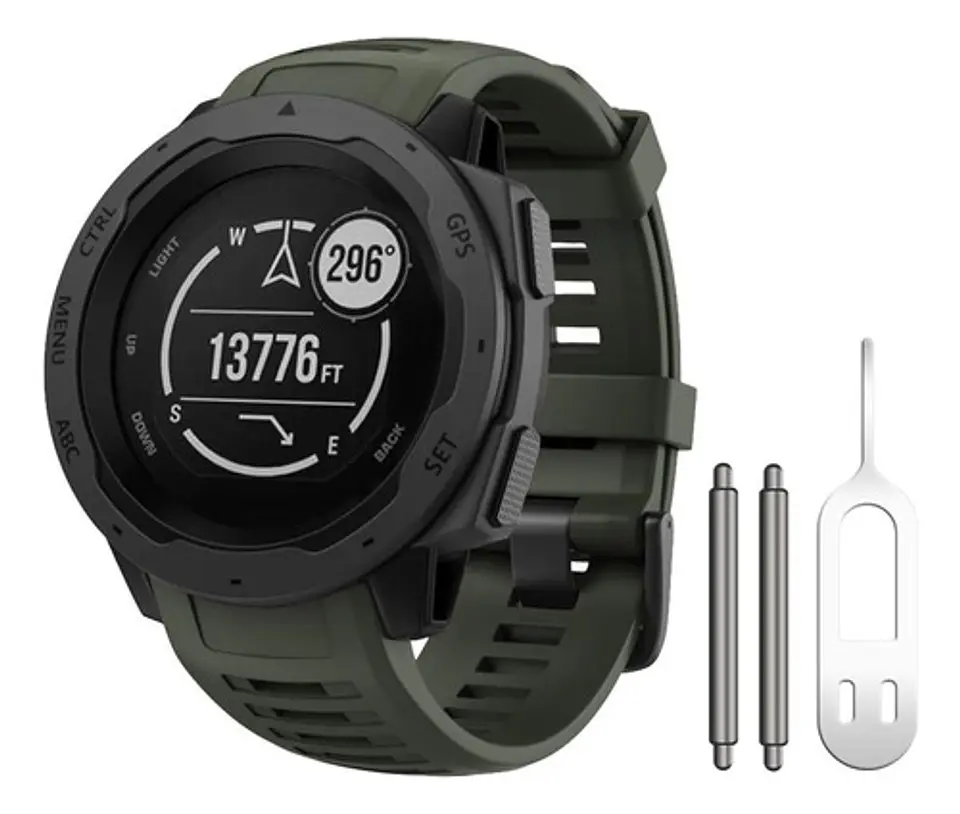 Correa Silicona Para Garmin Instinct Solar Sports Tide Etc 17