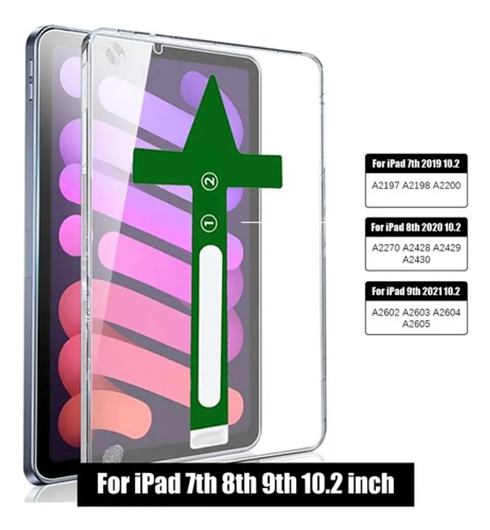 Protector Pantalla Para iPad Auto Instalable (todos) 2
