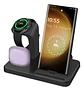 Estacion De Carga Para Samsung Xiaomi Motorola 3 En 1 - Miniatura 1