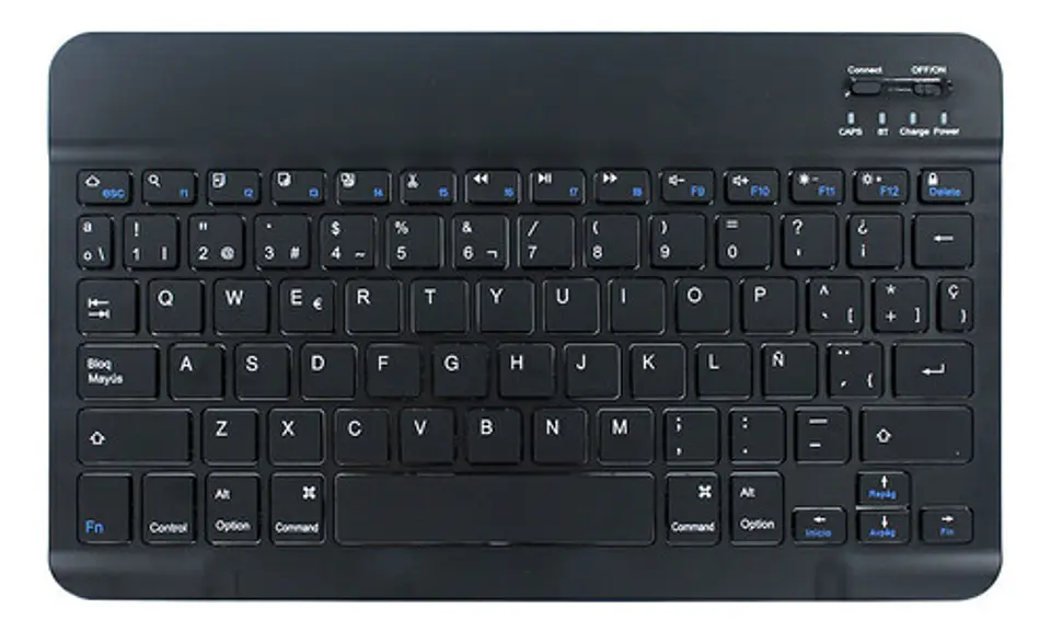 Teclado Bluetooth Mouse Para iPad Tablet Inalambrico 7