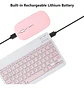 Teclado Bluetooth Mouse Para iPad Tablet Inalambrico - Miniatura 11