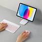 Teclado Bluetooth Mouse Para iPad Tablet Inalambrico - Miniatura 12
