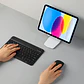 Teclado Bluetooth Mouse Para iPad Tablet Inalambrico - Miniatura 17