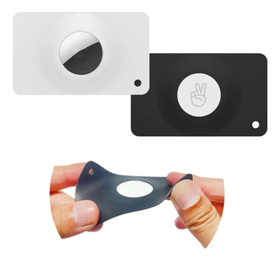 Porta Tarjeta Para Airtag Billetera Silicona 1