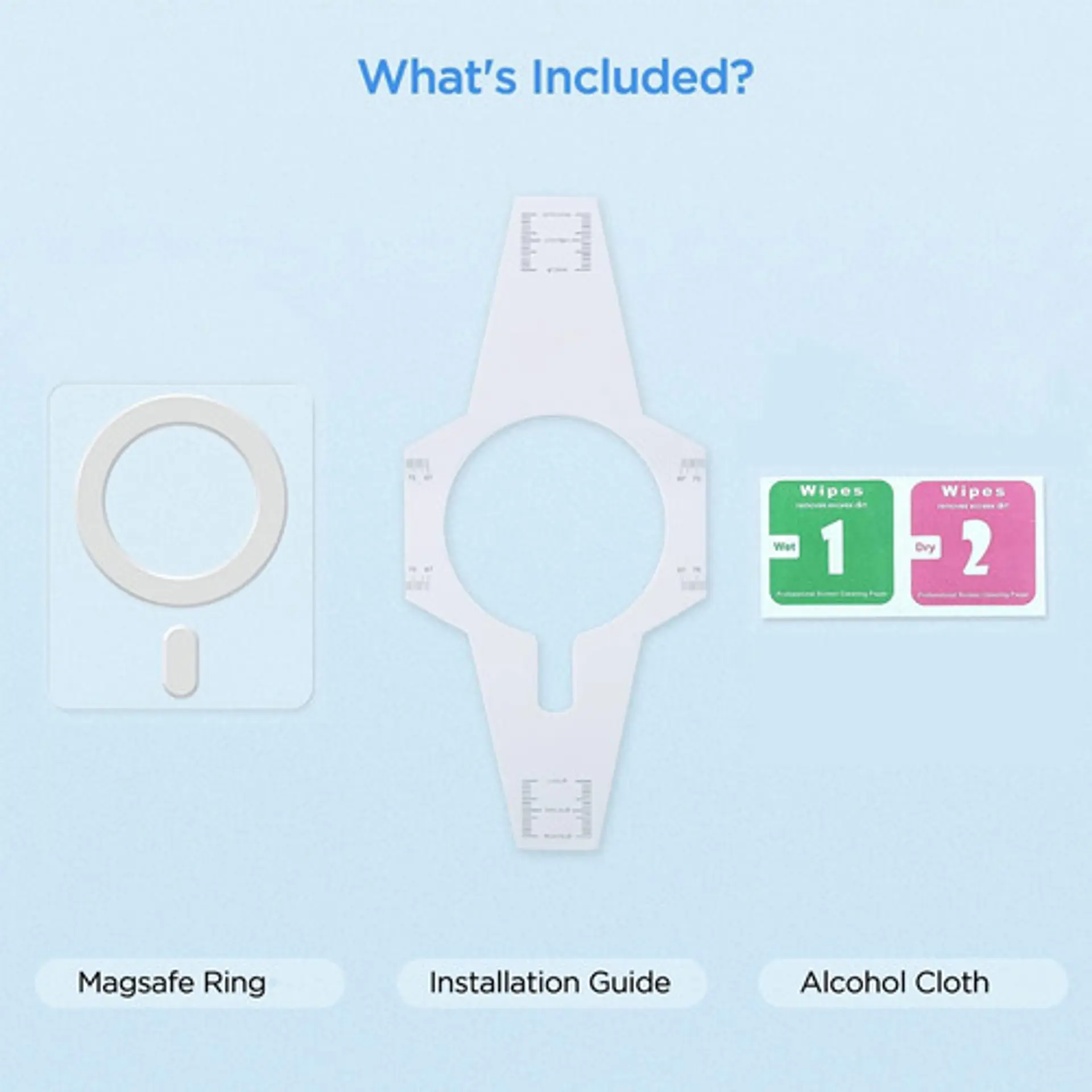 Adaptador Anillo Magnetico Para iPhone Samsung 5