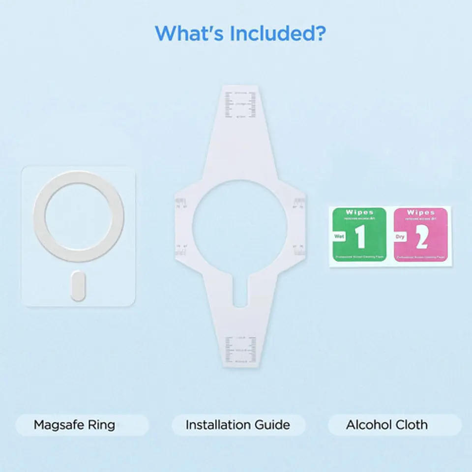 Adaptador Anillo Para Magsafe Magnetico Para iPhone Samsung 5