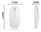 Mouse Inalambrico Bluetooth 2.4GHZ Recargable Para iPad Tablet PC Notebook - Miniatura 6