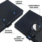 Porta Pasaporte Para Airtag Funda Protectora Viaje Con Rfid - Miniatura 8