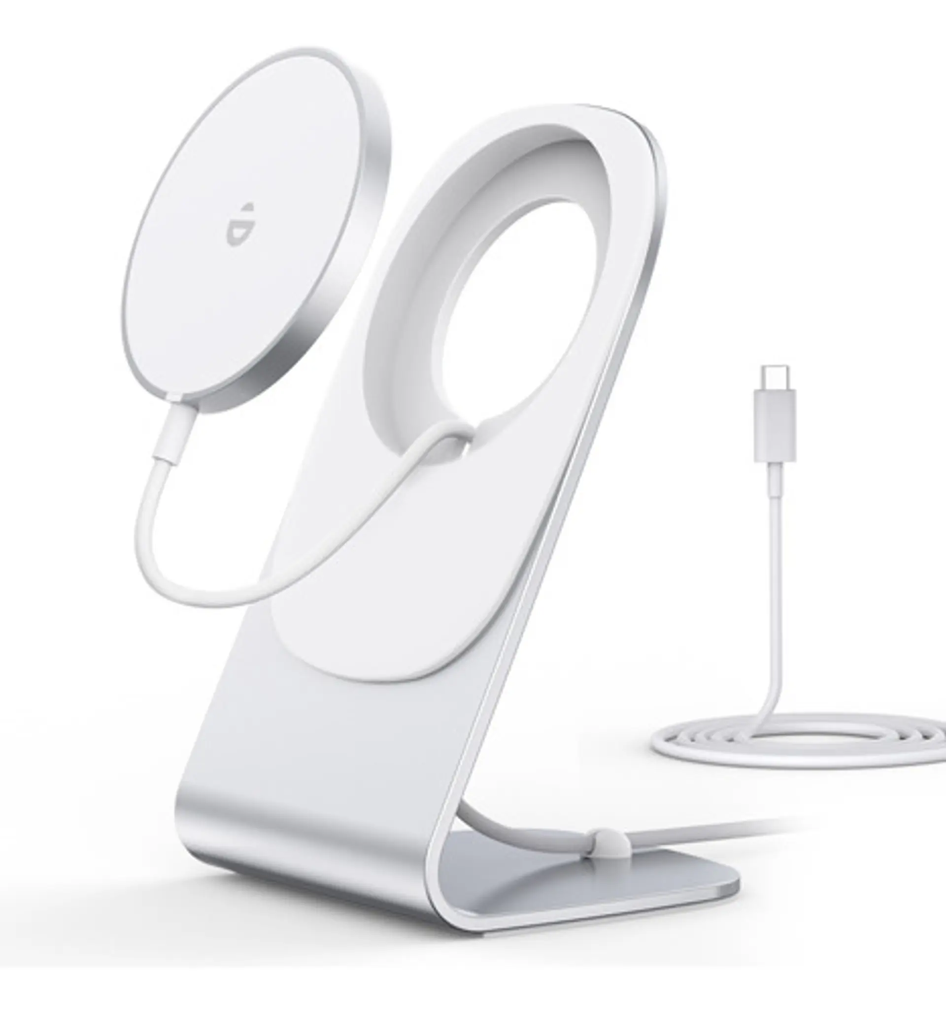 Cargador Inalambrico Para iPhone Magnetico Soporte 2