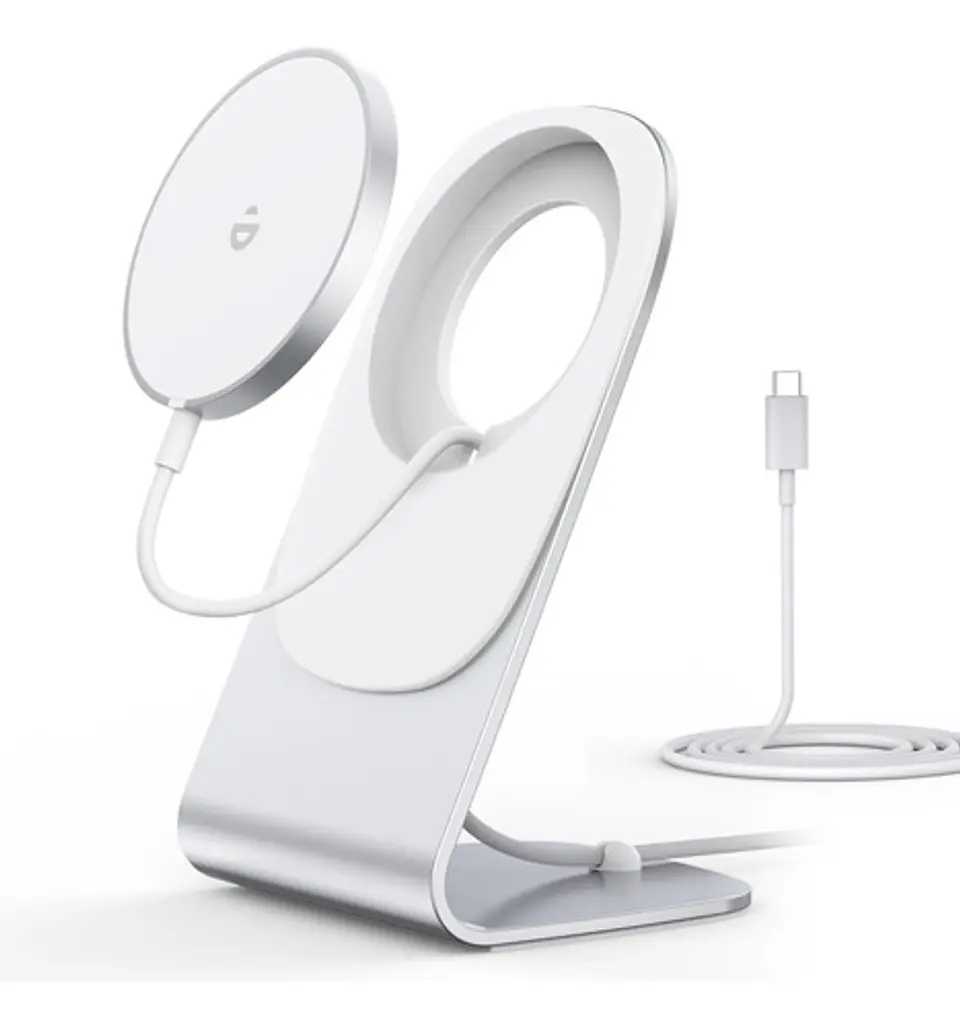Cargador Inalambrico Para iPhone Magnetico Magsafe Soporte 2