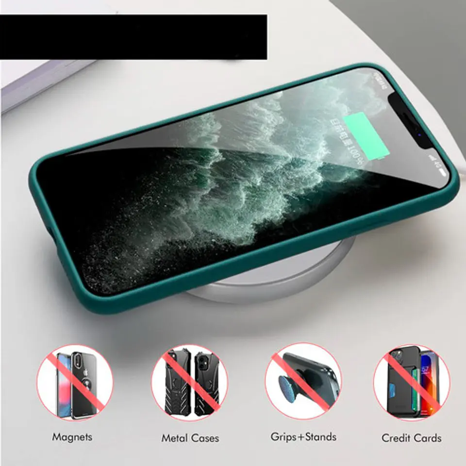 Cargador Inalambrico Para iPhone Magnetico Magsafe Soporte 3