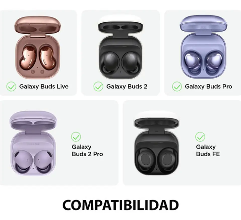 Carcasa Funda Para Galaxy Buds Live / Pro Y Buds2 9