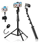 Trípode / Palo Selfie Para iPhone / Celular / Camara - Miniatura 1