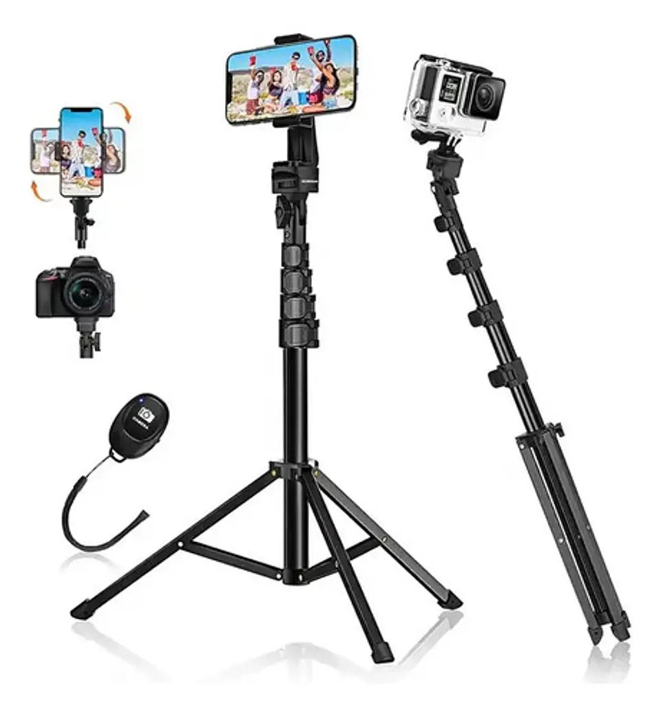 Trípode / Palo Selfie Para iPhone / Celular / Camara 1