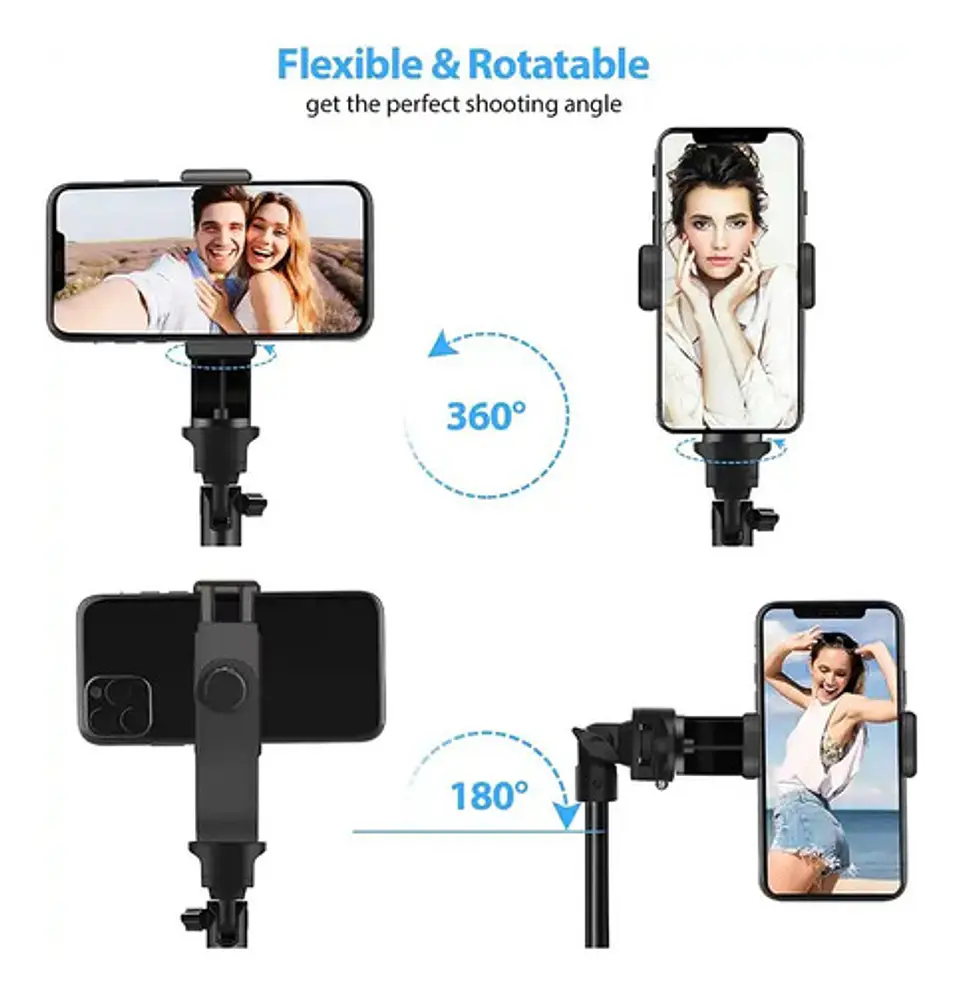 Trípode / Palo Selfie Para iPhone / Celular / Camara 4