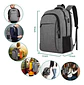 Mochila Notebook Impermeable Antirrobo Hombre Mujer - Miniatura 5