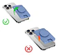 Tarjetero Con Soporte Para iPhone Compatible Magsafe - Miniatura 6