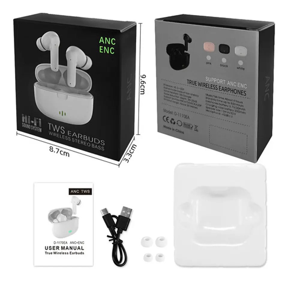 Audifonos Bluetooth Inalambricos Con Cancelación De Ruido 6