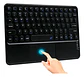 Teclado Inalámbrico Para iPad / Tablet Universal Touchpad - Miniatura 2