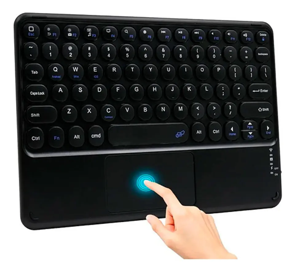 Teclado Inalámbrico Para iPad / Tablet Universal Touchpad 2