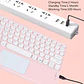 Teclado Inalámbrico Para iPad / Tablet Universal Touchpad - Miniatura 13