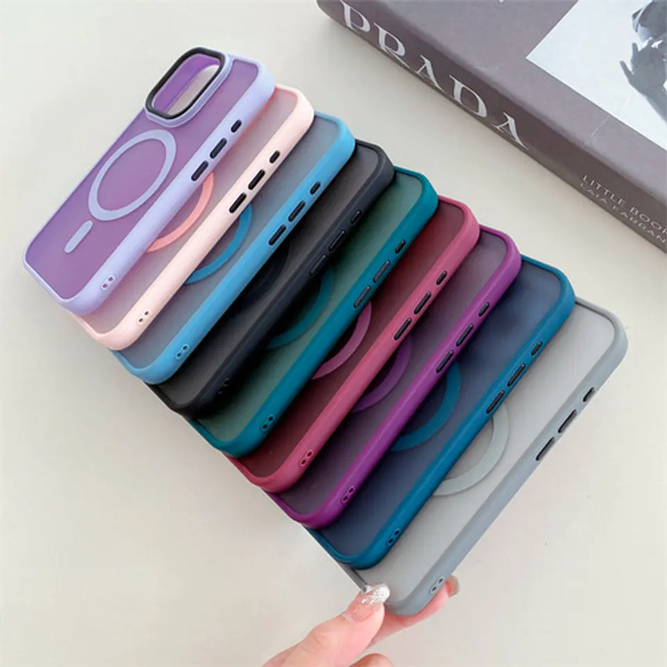 Carcasa Mate Para iPhone Magnetica (todos) 8