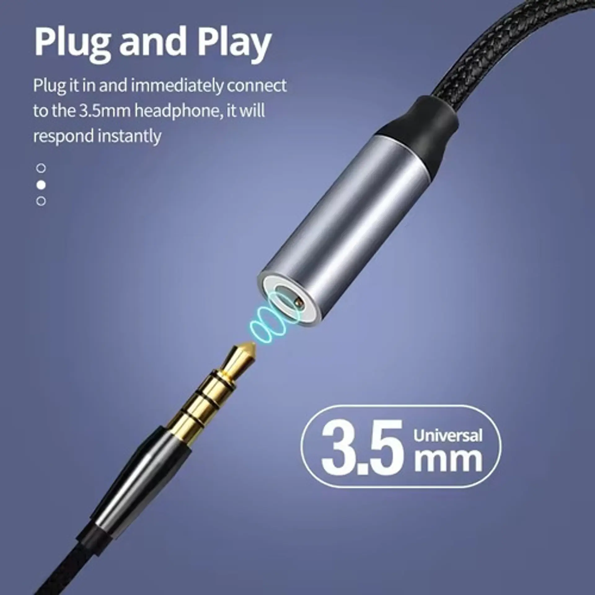Adaptador Audifonos Para iPhone / Samsung USB C 3.5mm 4