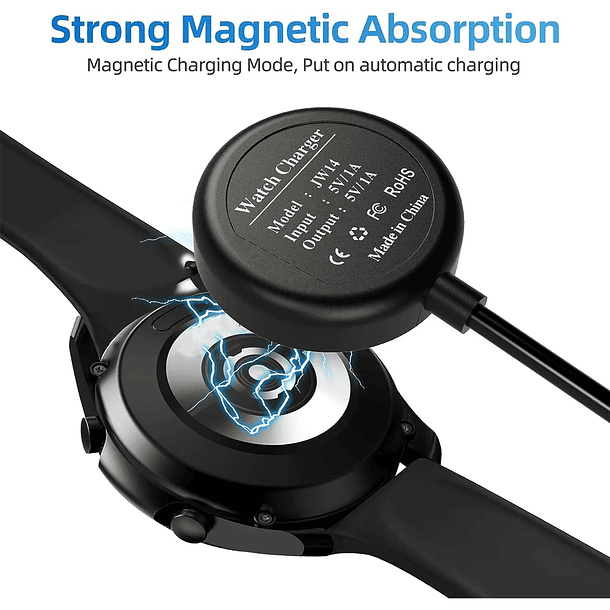 Cargador Magnético Para Samsung Galaxy Watch 4, 5 y 6 tipo C 2